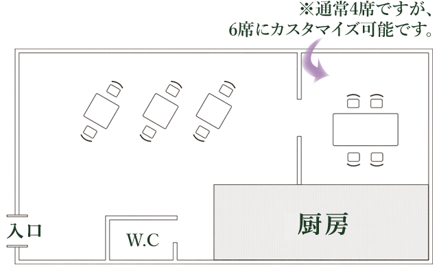 店内見取り図